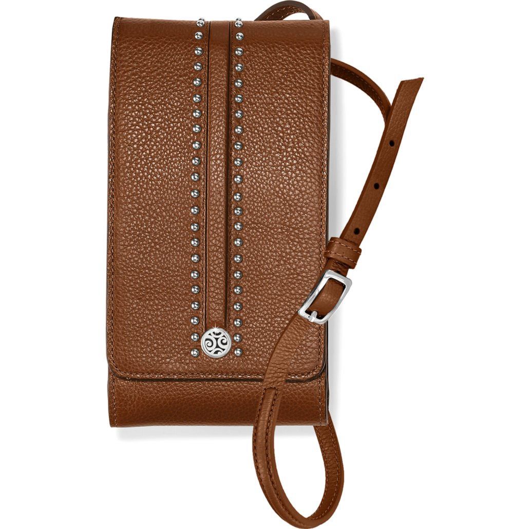 Brighton Pretty Tough Phone Organizer, Color: Bourbon