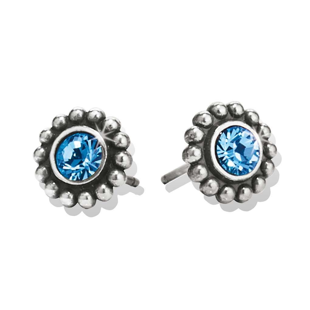 Brighton Twinkle Mini Post Earring - Blue, Color: Blue