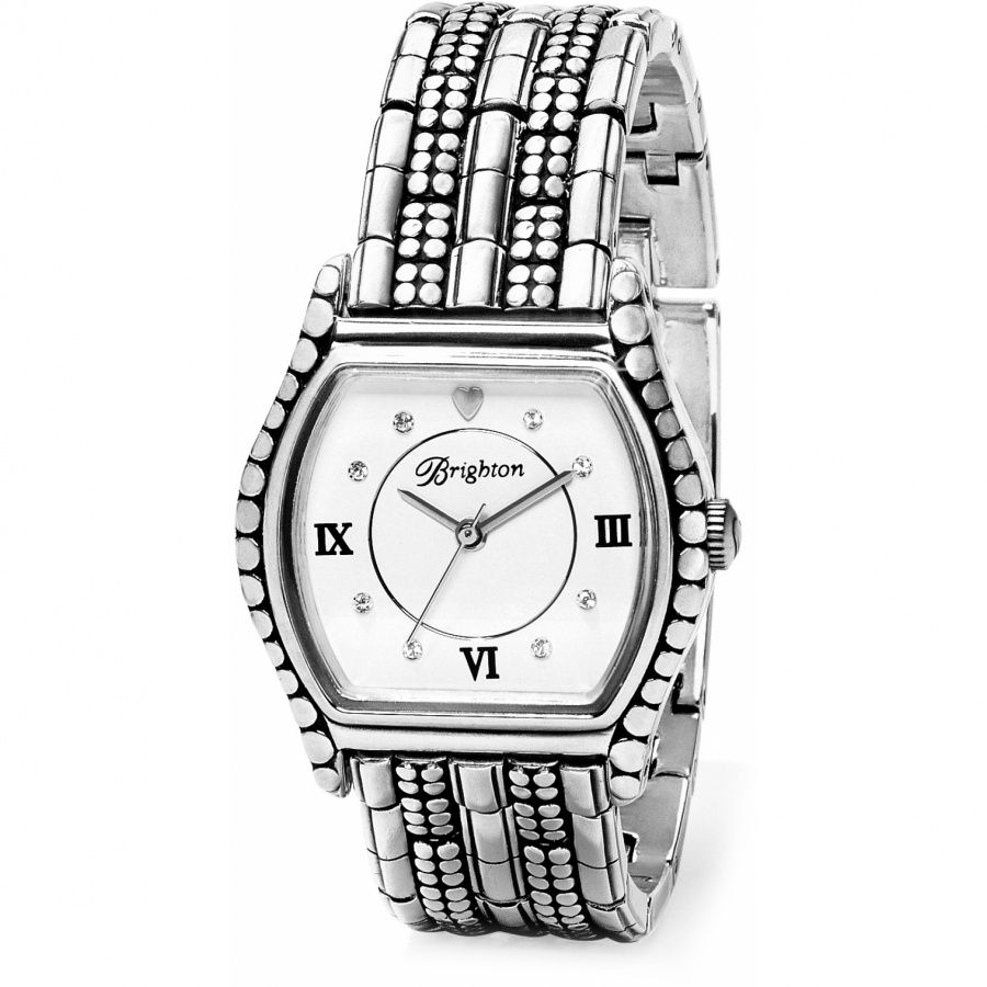 Brighton Berne Watch, Color: Silver