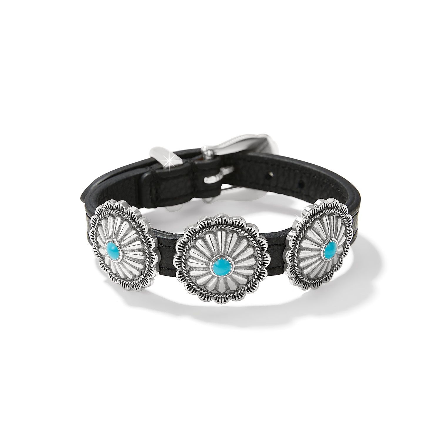 Brighton Mosaic Paseo Bandit Bracelet, Color: Black