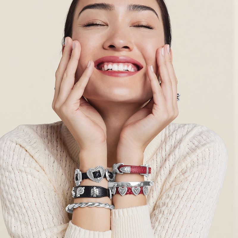 Brighton Austin Bandit Bracelet - Black
