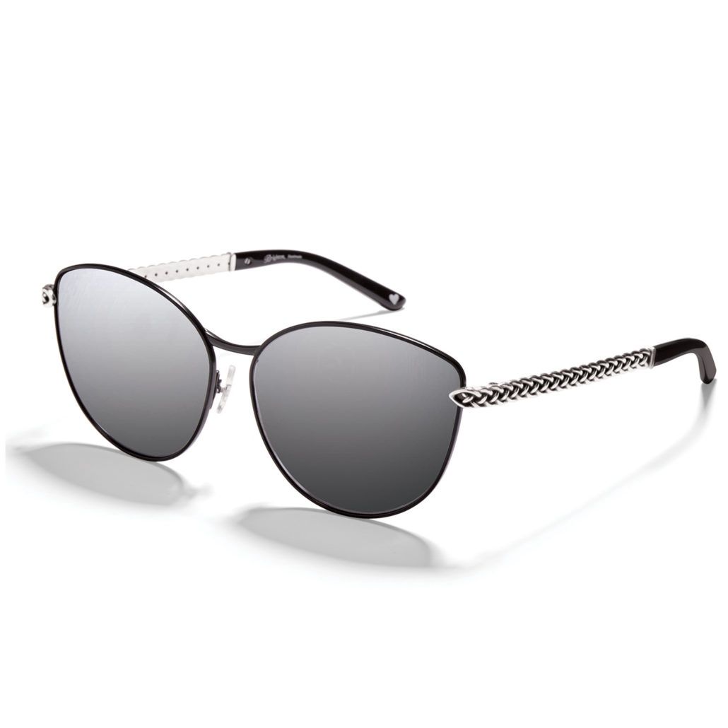 Brighton Interlok Woven Sunglasses, Color: Silver
