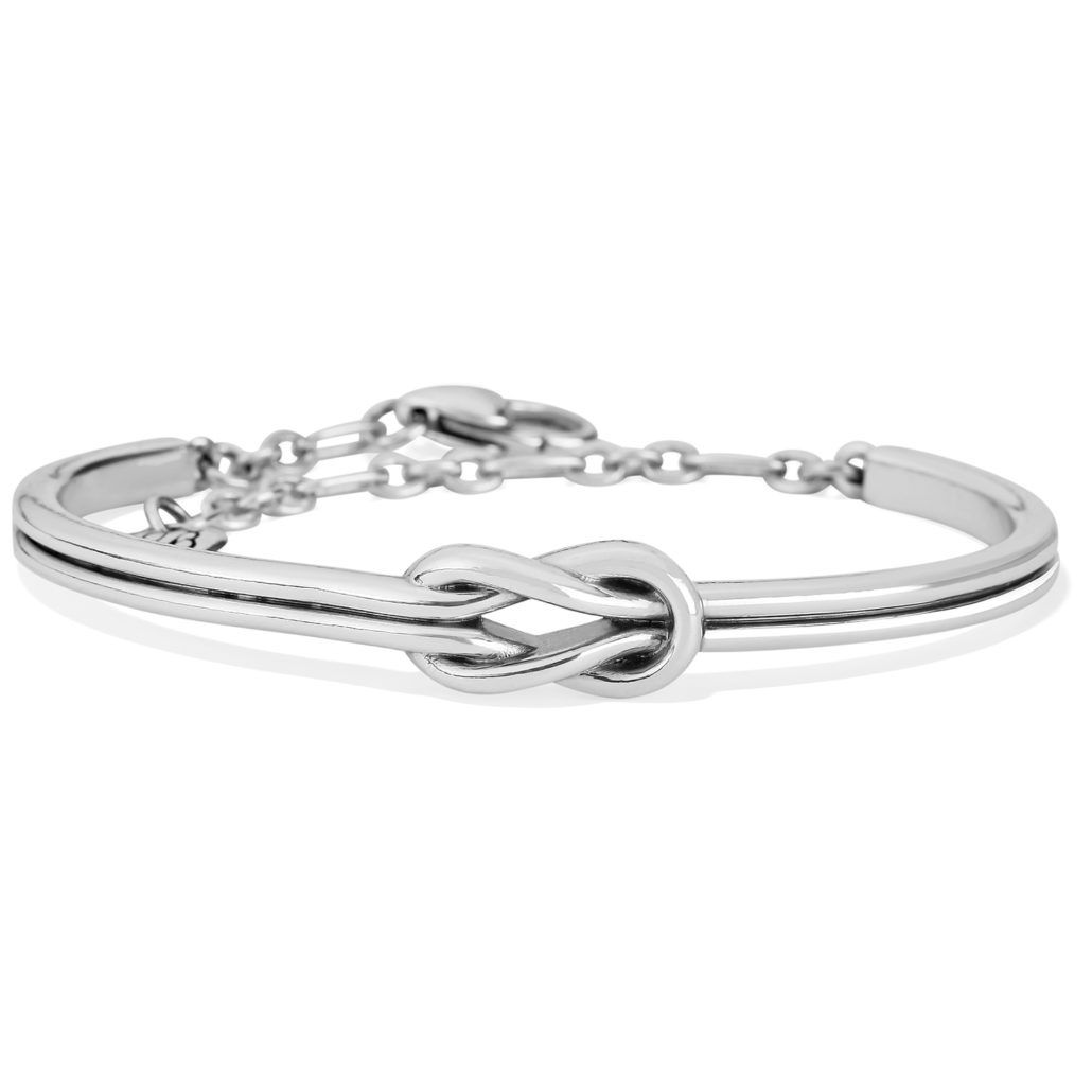 Brighton Interlok Harmony Bar Bracelet, Color: Silver