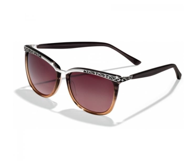 Brighton La Scala Fade Sunglasses, Color: Brown