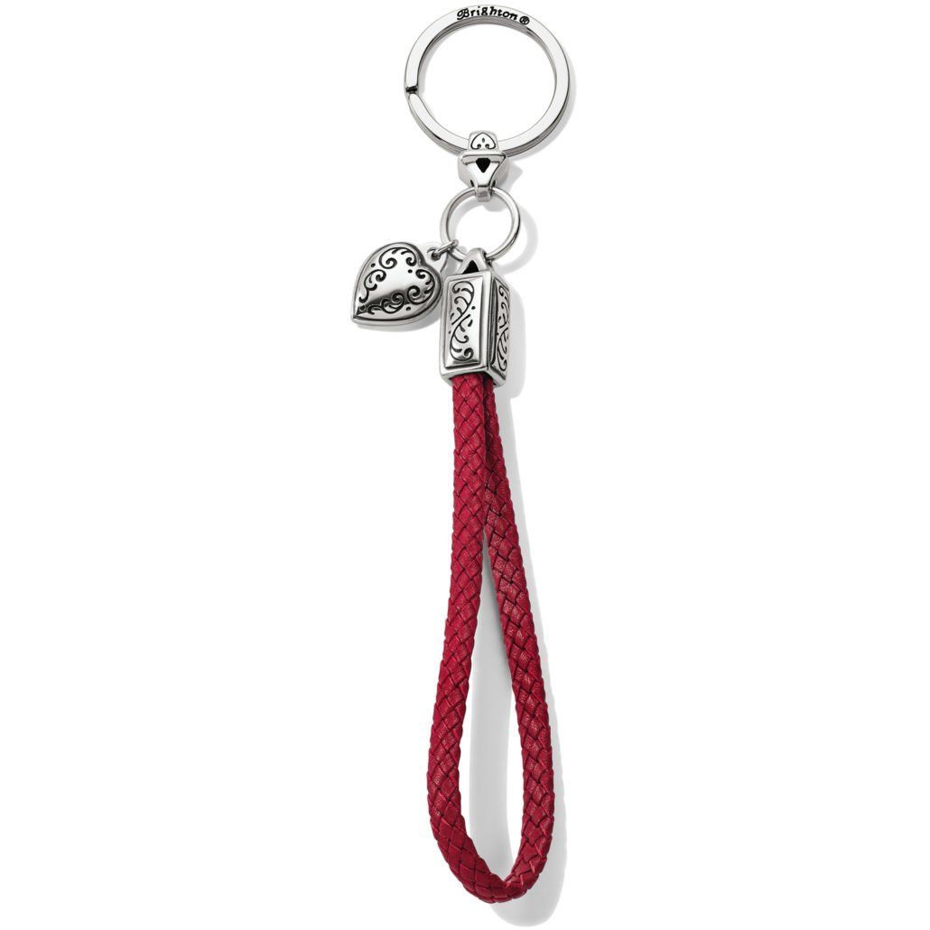 Brighton Kings Road Key Fob, Color: Lipstick