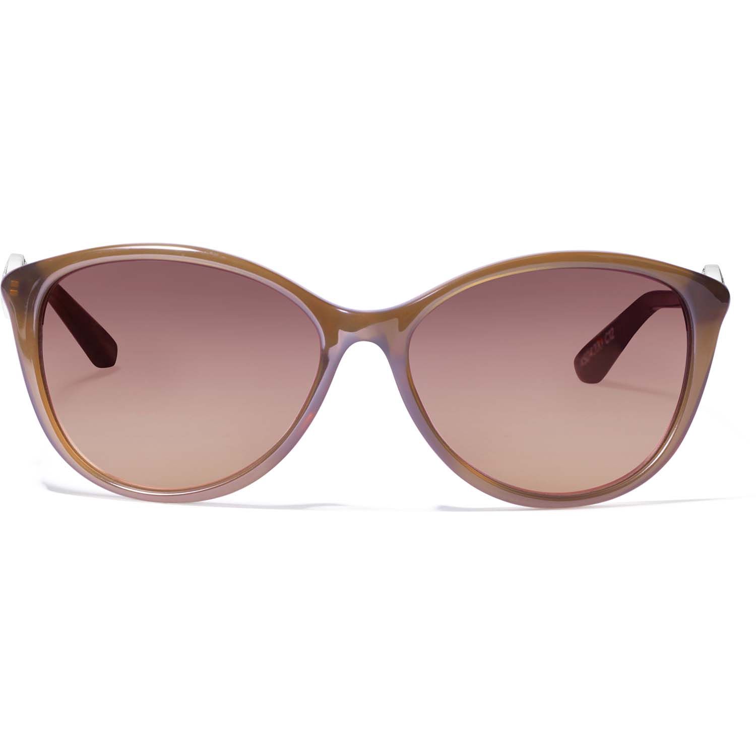 Brighton Ferrara Sunglasses - Brown, Color: Brown