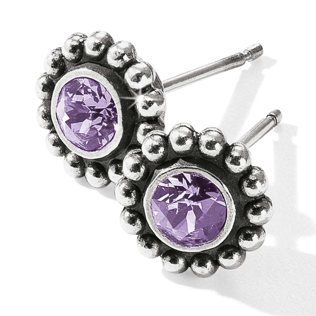 Brighton Twinkle Mini Post Earring - Tanzanite, Color: Tanzanite