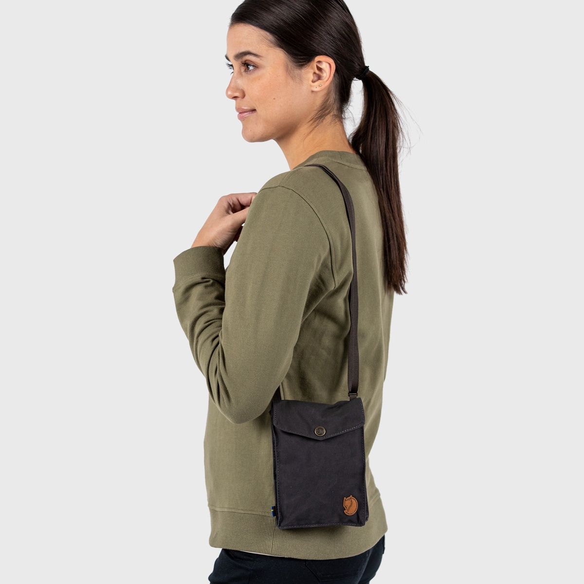 Fjall Raven Pocket Bag, Color: Dark Grey