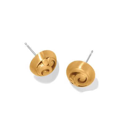 Brighton Contempo Post Gold Earrings