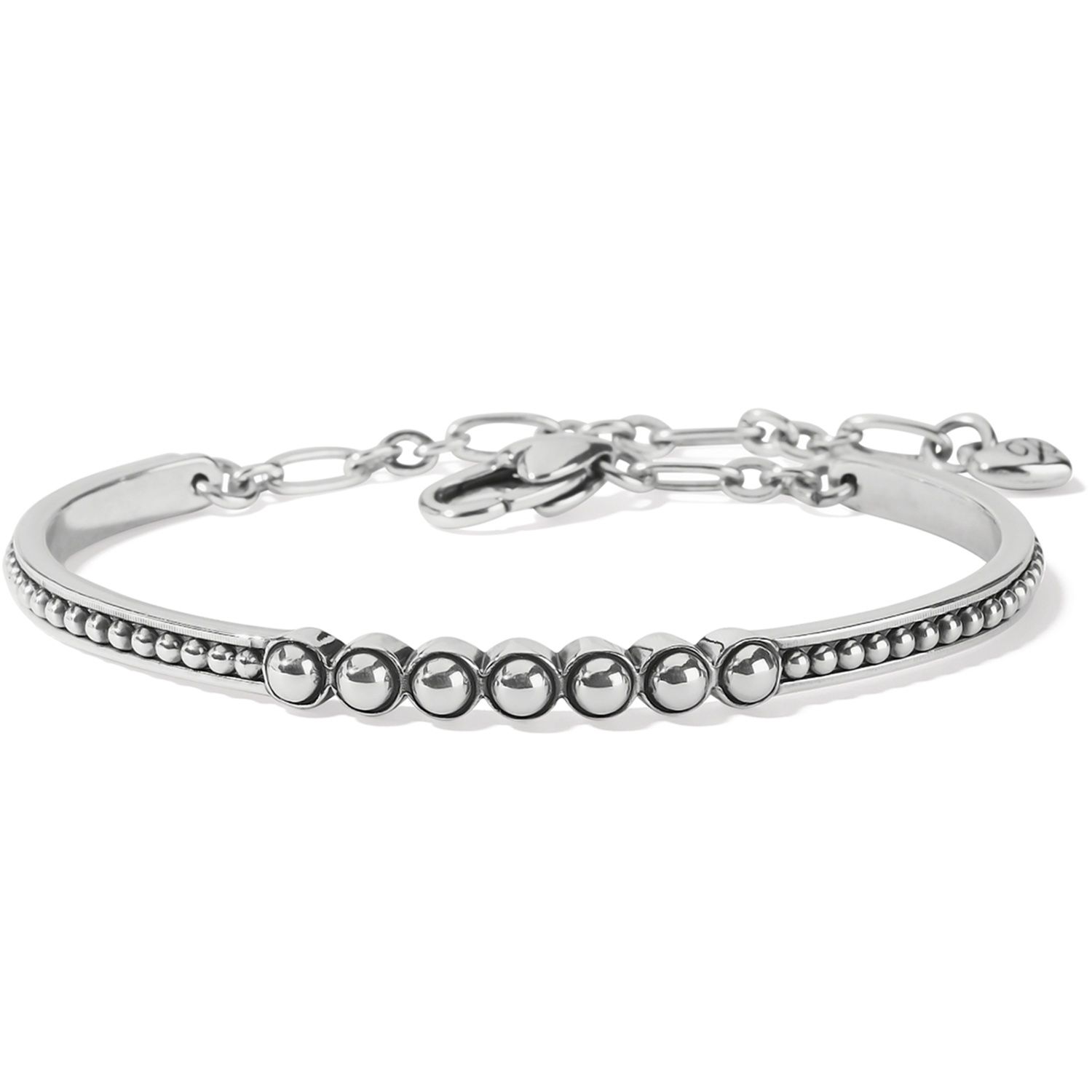 Brighton Pretty Tough Bar Bracelet, Color: Silver