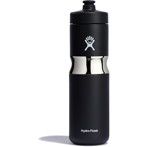 Insulated Sport Bottle, Color: Black, Size: 20 Oz