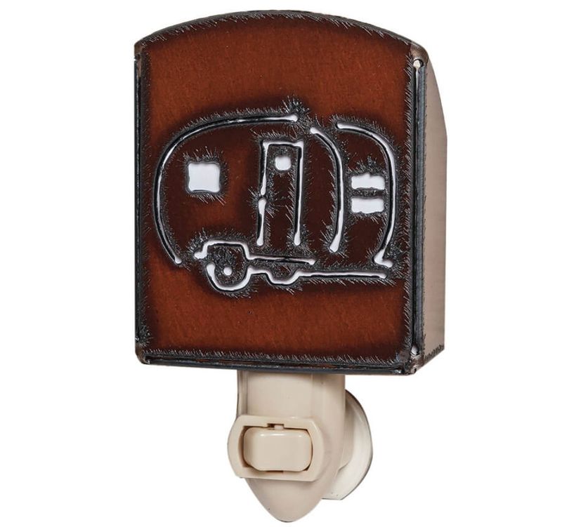 Rustic Ironwerks Night Light,Camper