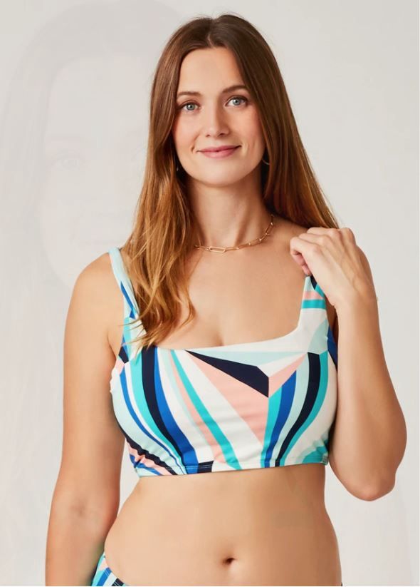 Carve Designs Amelia Top-D, Color: Kaleidoscope, Size: XS