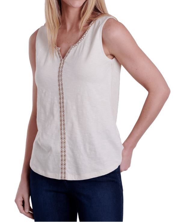 Shay Tank, Color: Ivory, Size: Medium