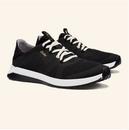 Olukai Huia Women's Shoes, Color: Black / Black, Size: 6