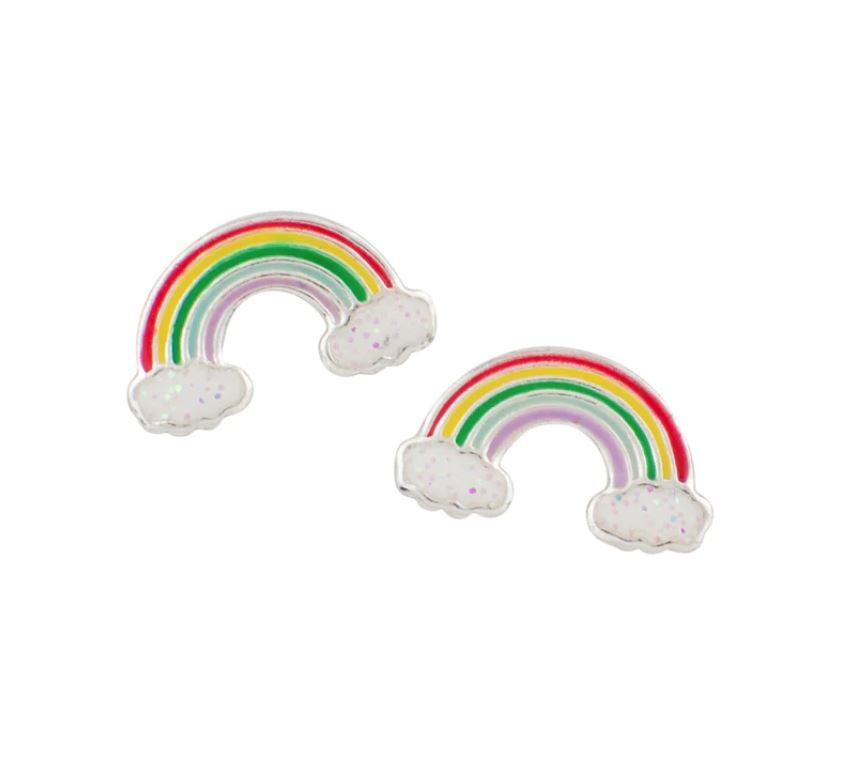 Tomas Jewelry Rainbow Magic Stud Earrings, Color: Silver