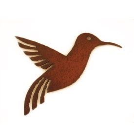 Rustic Ironwerks Magnet,Hummingbird