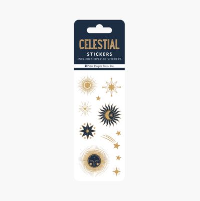 Peter Pauper Press Sticker Sheets-Celestial