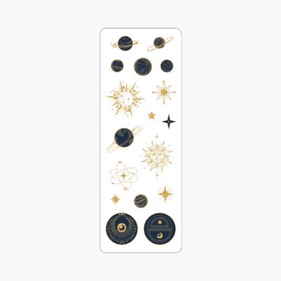 Peter Pauper Press Sticker Sheets-Celestial