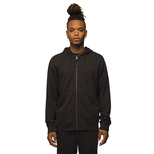 prAna North County FZ Hoodie, Men's, Color: Dark Iron, Size: Small
