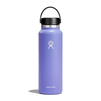 40 Oz Wide Mouth Hydro Flask w/Flex Cap
