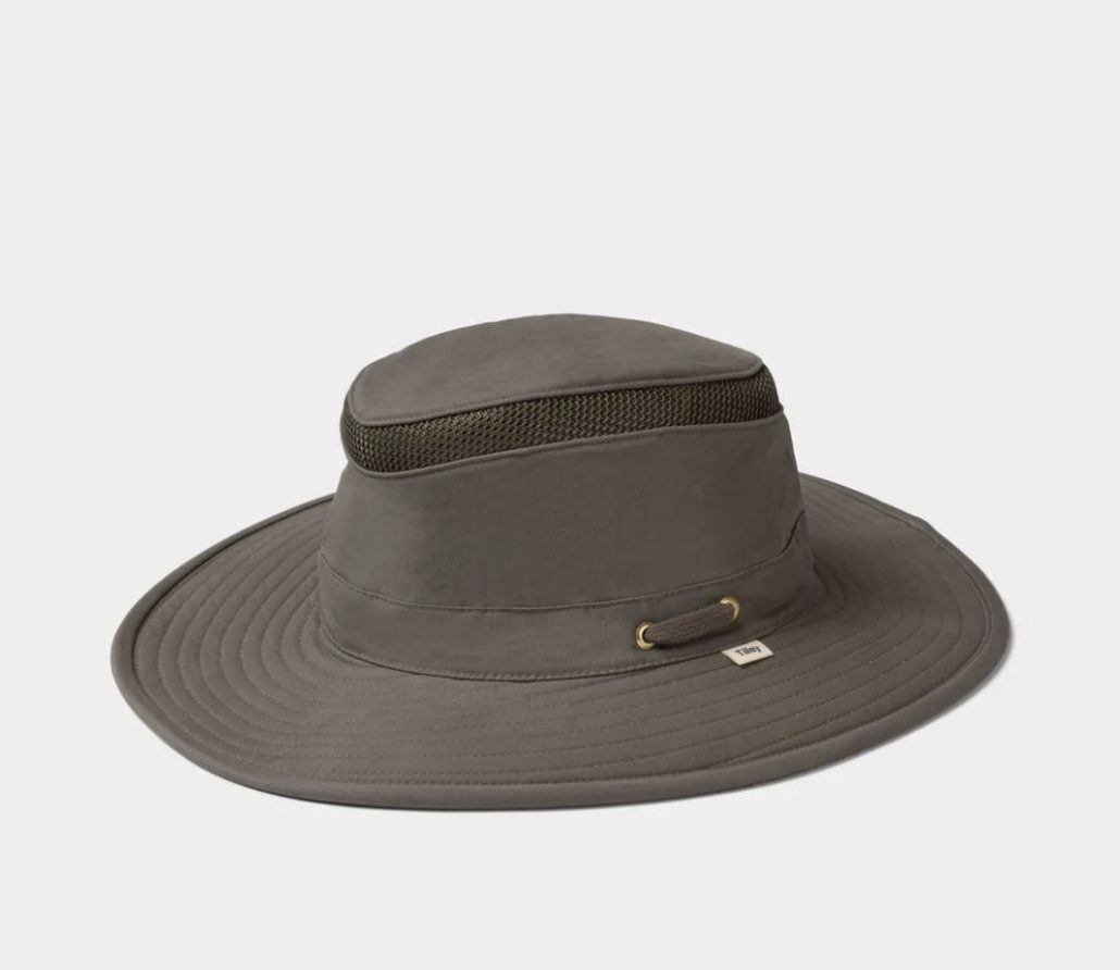 Tilley T4MO-1 Hiker's Hat, Color: Olive, Size: 7