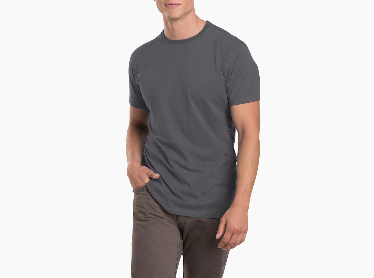 Kuhl Men's Bravado T-Shirt, Color: Carbon, Size: Medium