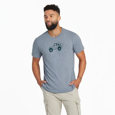 Life is Good Men's Favorite Passenger Textured Slub