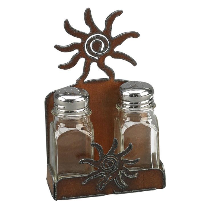 Rustic Ironwerks Salt &amp; Pepper,Sun