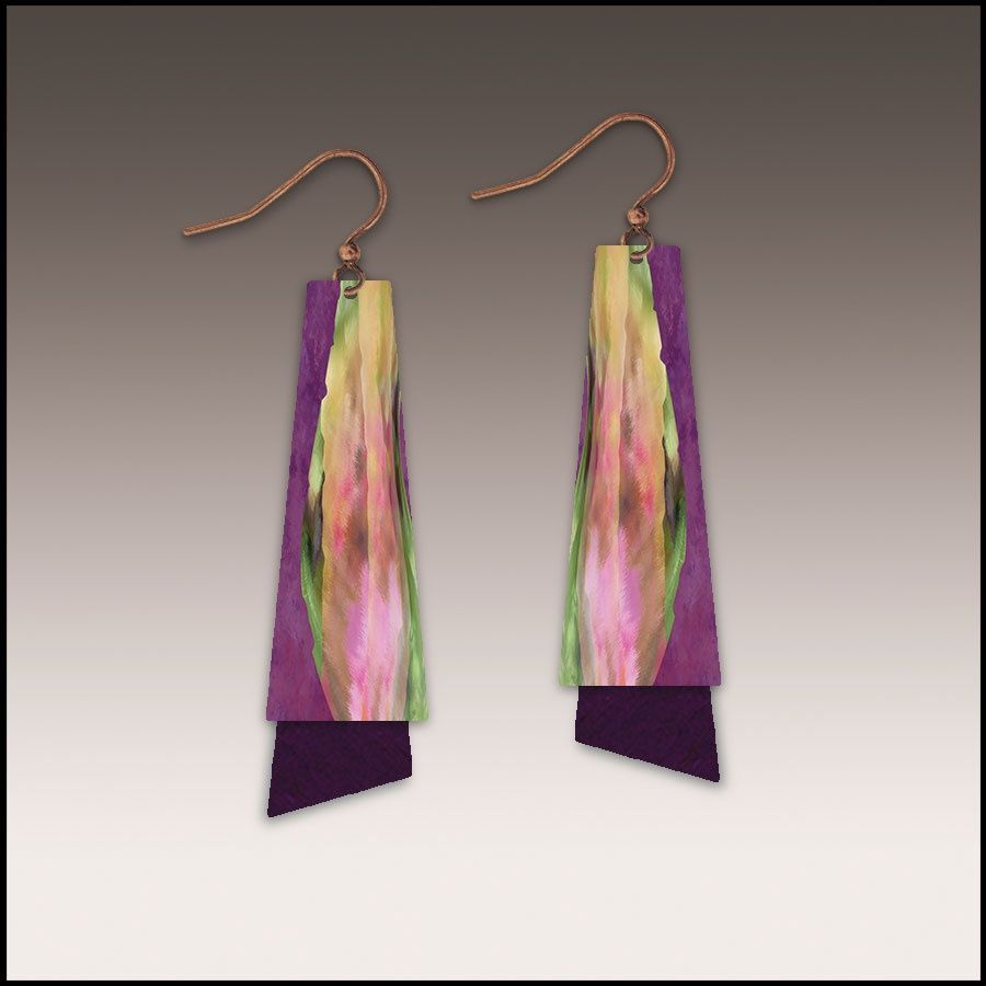 TE Collection Earring #4, 4NTE, Color: Copper
