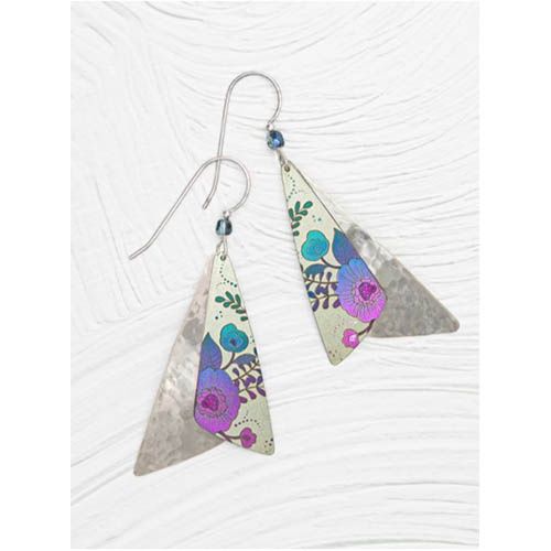 Holly Yashi Forever Flutter Earrings, Color: Blue Mist/Silver