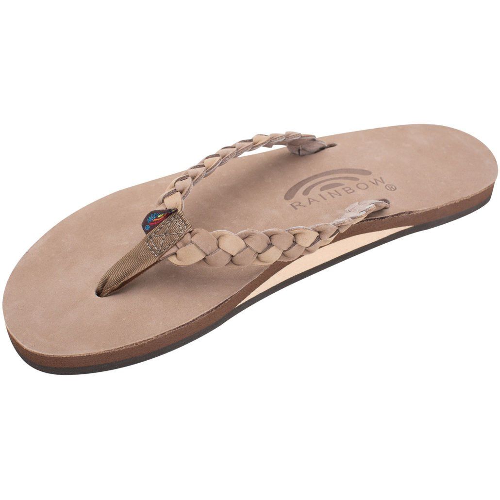 W's Twisted Sisters Single Layer Sandals, Color: Dark Brown/Sierra Brown, Size: Small