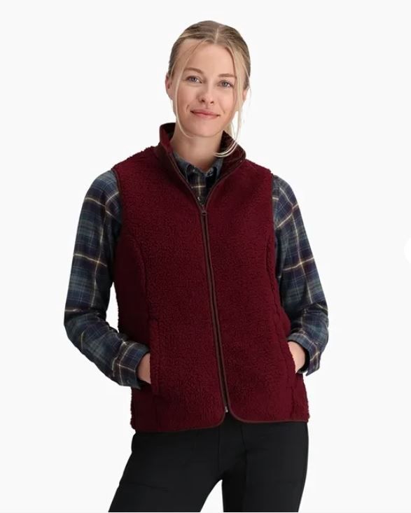 Royal Robbins Urbanesque Women's Vest, Color: Burnt Grape, Size: Small