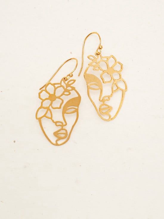 Holly Yashi Daydreamer Earrings, Color: Gold