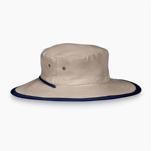 Wallaroo Jr Explorer Children's Hat, Color: Camel/Navy