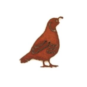 Rustic Ironwerks Ornament,Quail