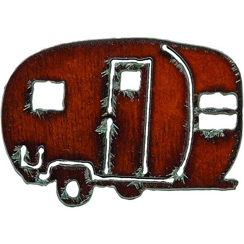 Rustic Ironwerks Magnet,Camper