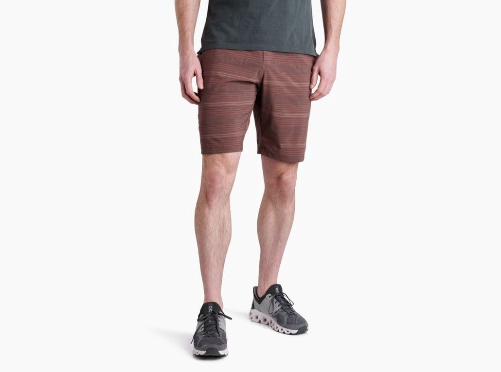 Kuhl Men's Vantage Short, 10" Inseam-D, Color: Bedrock Texture Stripe, Size: Large