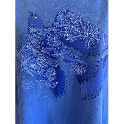 Sabaku Women's Boutique Tee, Blue Tattoo