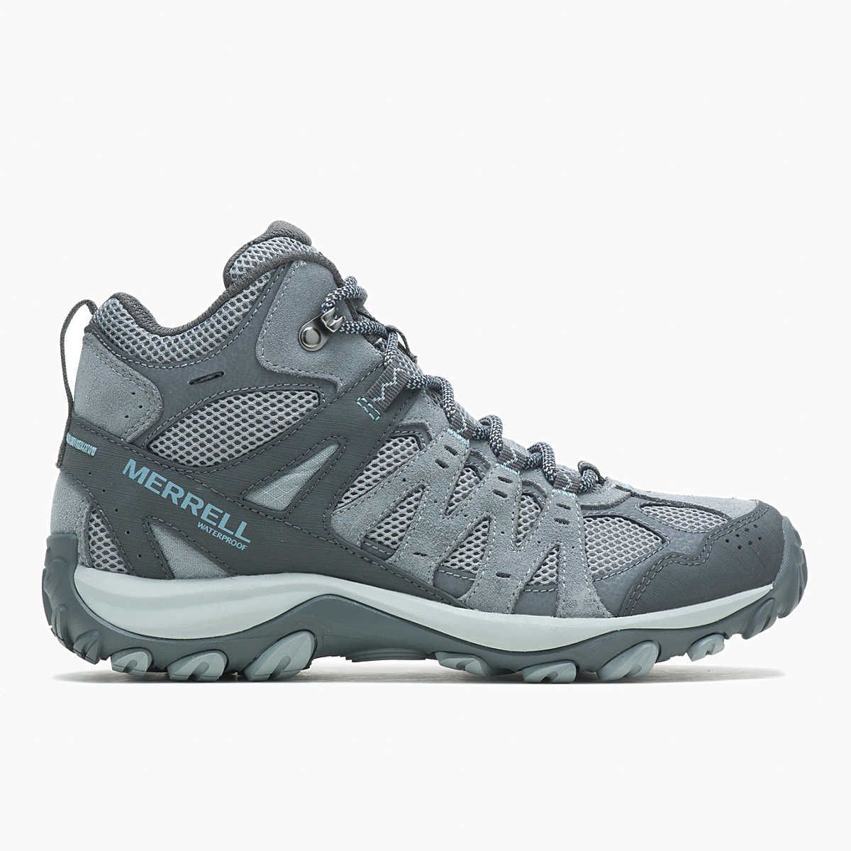Merrell Accentor 3 Mid WP Women's Hiking Boots-D, Color: Monument-D, Size: 6