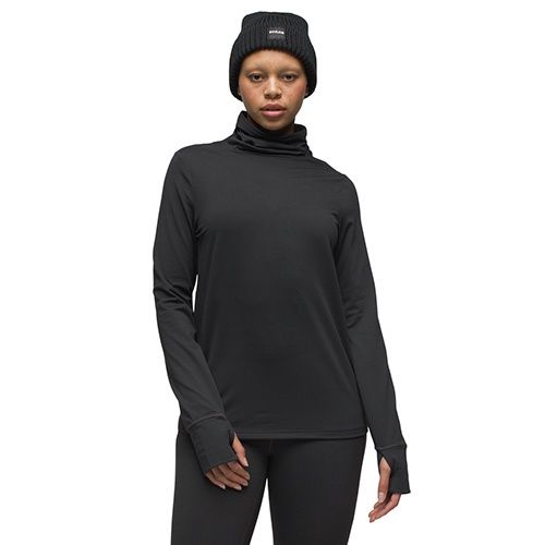 prAna Ice Flow Long Sleeve, Women's, Color: Black, Size: Small
