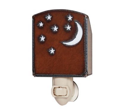 Rustic Ironwerks Night Light,Moon