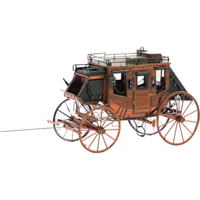 Metal Earth Wild West Stagecoach Model