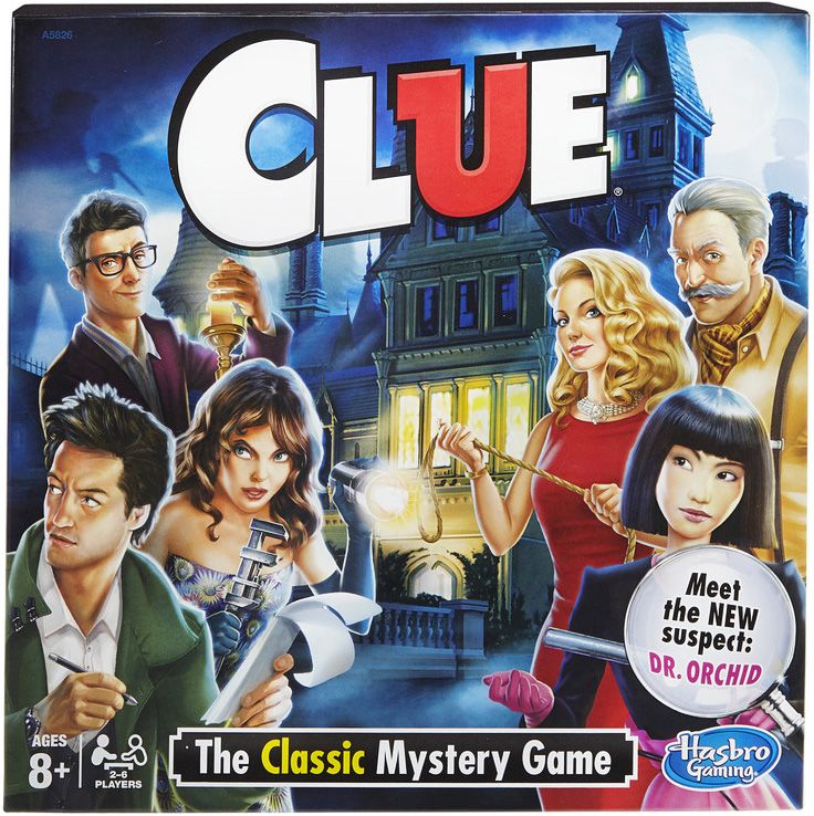 Hasbro Clue Game