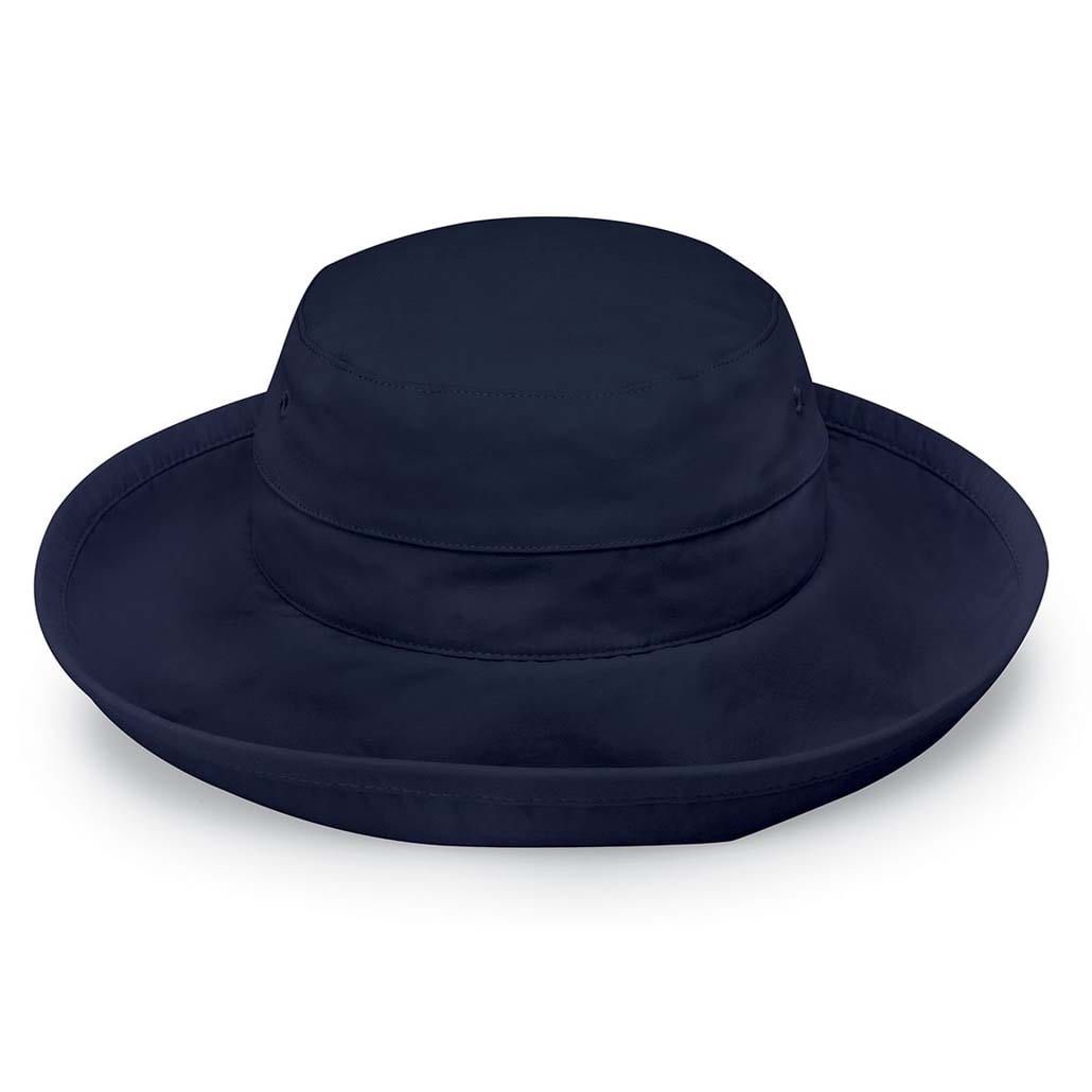 Wallaroo Casual Traveler Women's Hat - Microfiber, Color: Navy