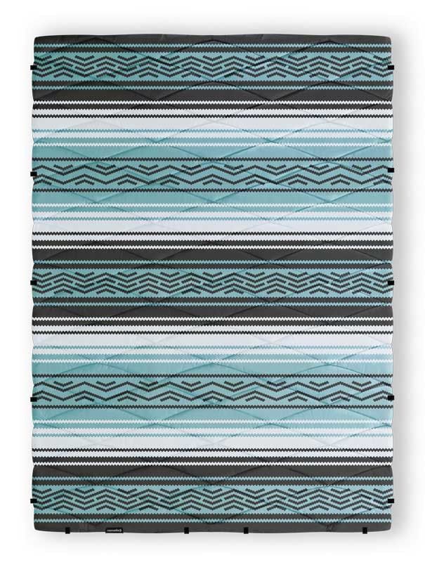 Nomadix Puffer Blanket - Baja Aqua