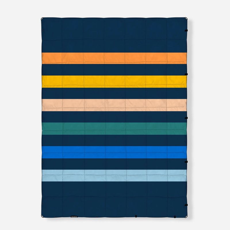 Nomadix Puffer Blanket - Retro Multi