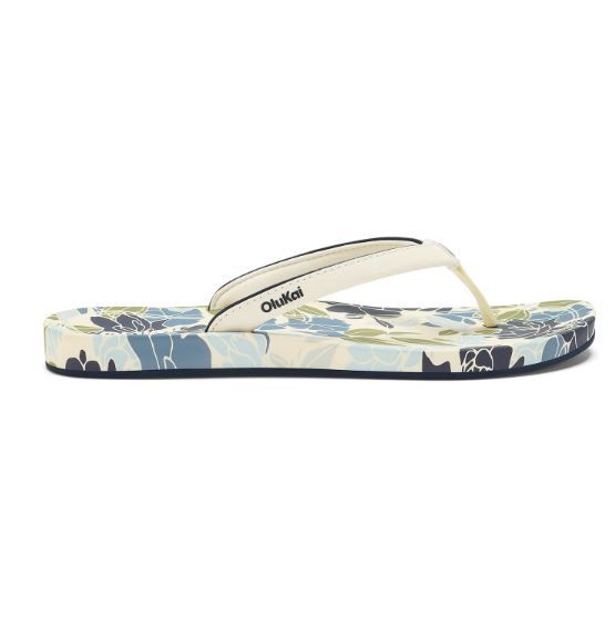 Olukai Uiki Women's Sandals, Color: Mood Indigo/Pa'i, Size: 6