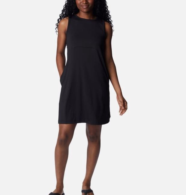 Columbia Freezer Women's Tank Dress, Color: Black, Size: XS