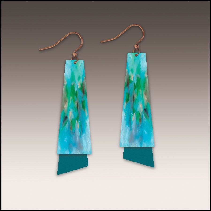 TE Collection Earring #2, 2NTE, Color: Copper